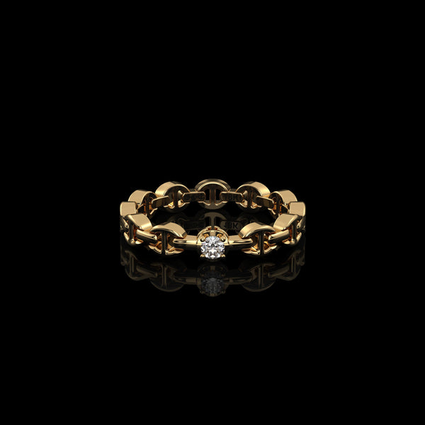 Micro II Single Solitaire with 2.5mm Diamond