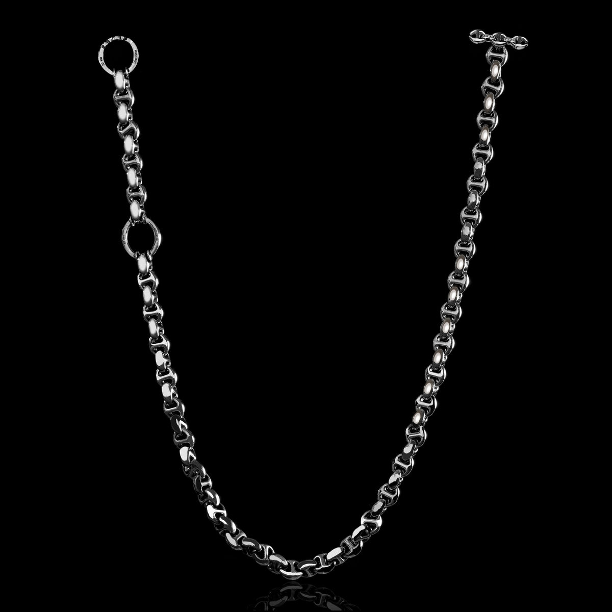 15mm Open-Link™ Necklace - 30" in sterling silver by HOORSENBUHS®