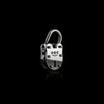 25mm Lock pendant in sterling silver by HOORSENBUHS®