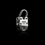 30mm Lock pendant in sterling silver by HOORSENBUHS®