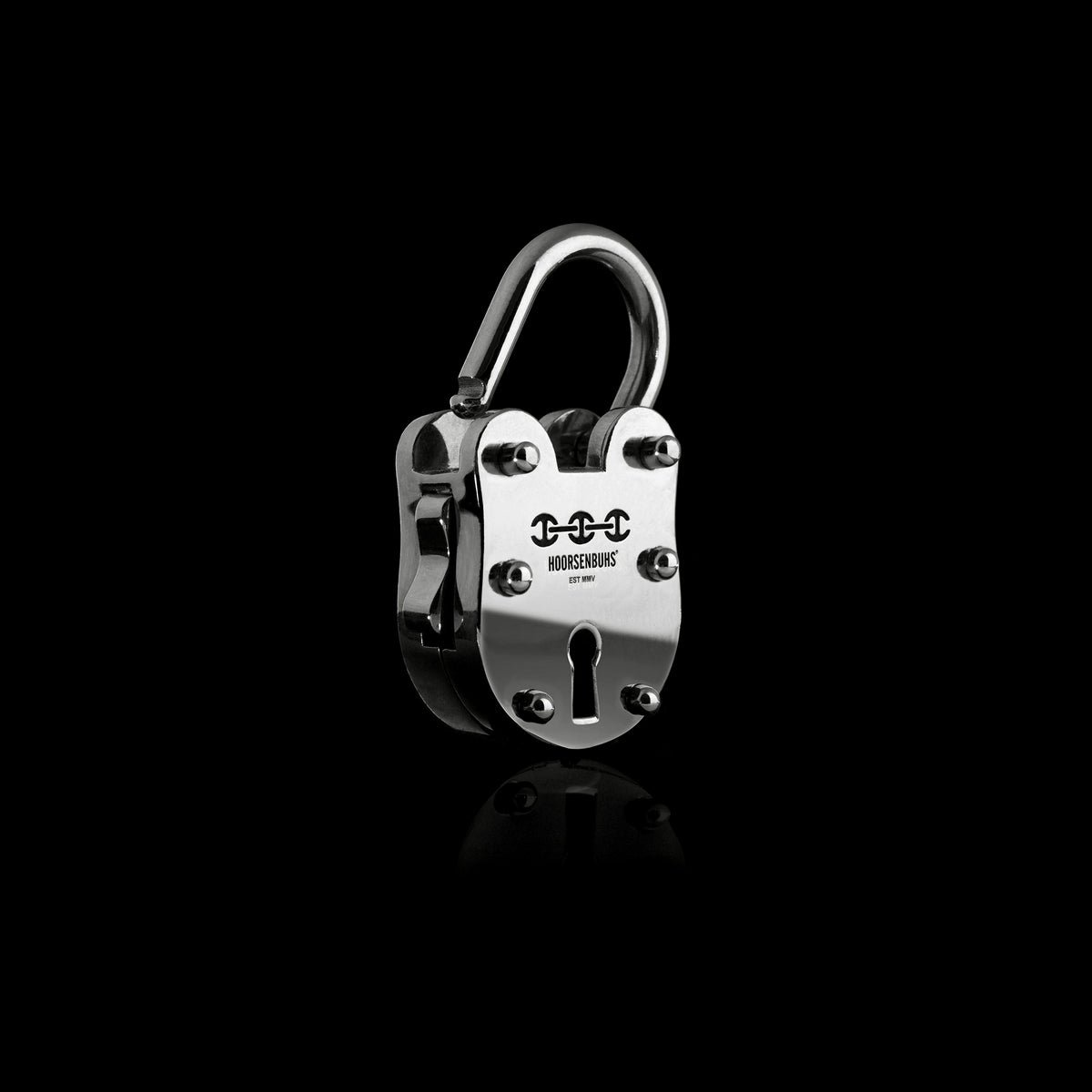 30mm Lock pendant in sterling silver by HOORSENBUHS®