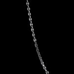 3mm Open-Link™ Necklace with Diamond Pendant - 16" in 18K gold, view 7