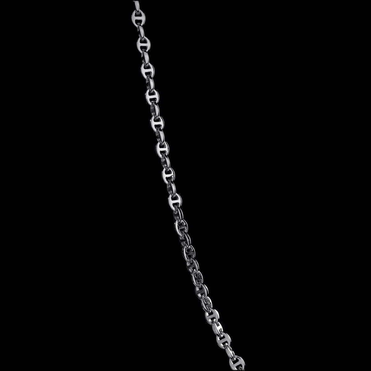 3mm Open-Link™ Necklace with Diamond Pendant - 26" in 18K gold, view 6