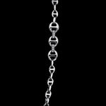 3mm Open-Link™ Necklace with Diamond Pendant - 42" in 18K gold, view 6