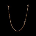 3mm Open-Link™ Necklace with Diamond Pendant - 16" in 18K rose gold, back view