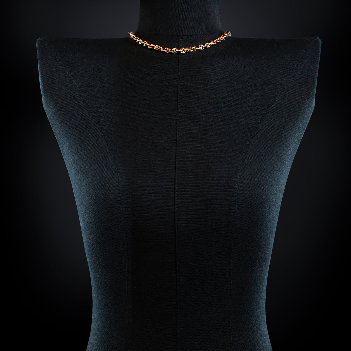 5mm Open-Link™ Necklace - 16" in 18K rose gold