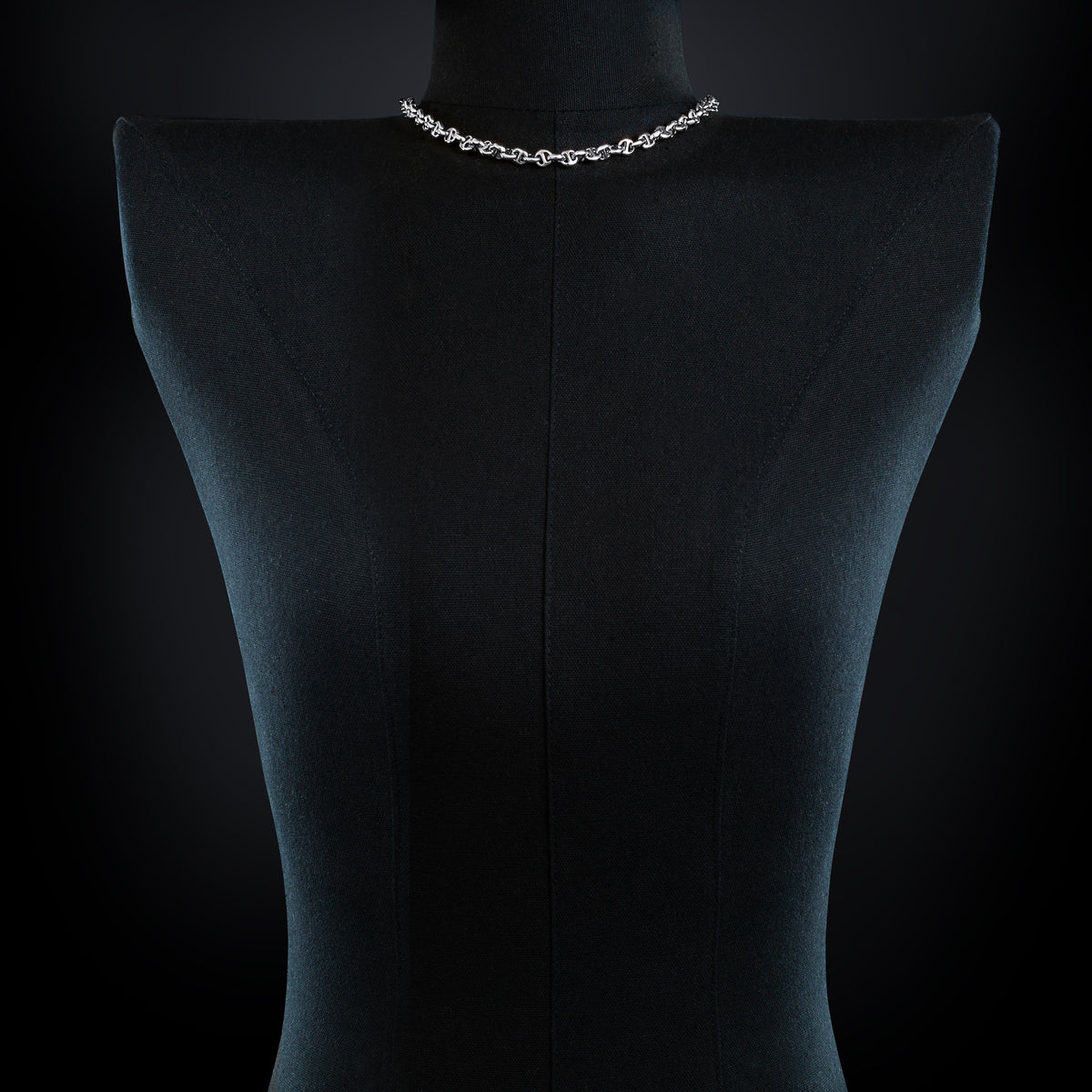 5mm Open-Link™ Necklace - 16" in 18K white gold