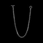 5mm Open-Link™ Necklace - 16" in 18K white gold, back view