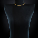5mm Open-Link™ Necklace - 16" in 18K yellow gold