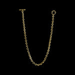 5mm Open-Link™ Necklace - 16" in 18K yellow gold by HOORSENBUHS®, back view