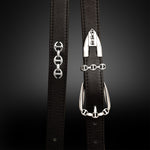 Smooth Leather Western Belt
