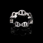 Mega Dame ring in sterling silver