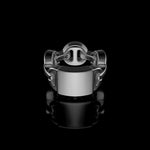 Brute Classic Tri-Link Monogram ring in 18K white gold