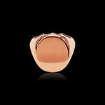 Signet Ring in 18K rose gold