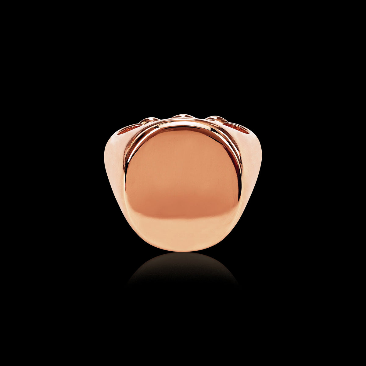 Signet Ring in 18K rose gold