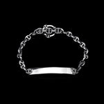 3mm Open-Link™ Monogram Bracelet in 18K white gold