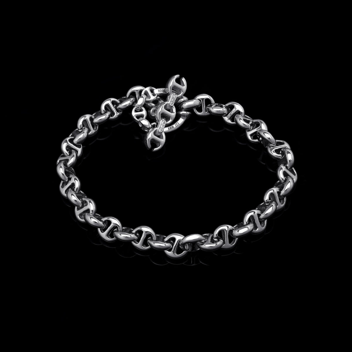 5mm Open-Link™ Bracelet in 18K white gold