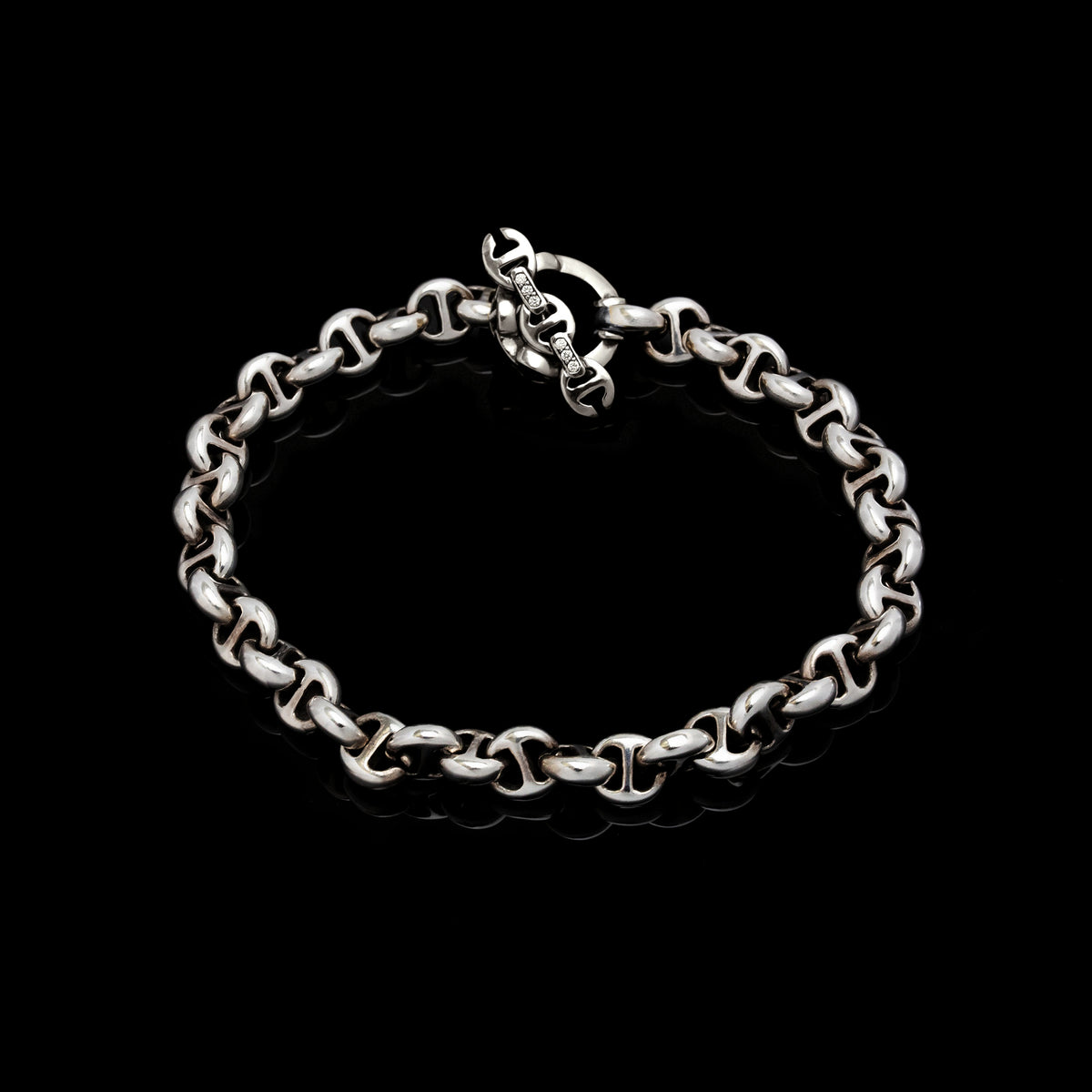 5mm Open-Link™ Bracelet in sterling silver by HOORSENBUHS®