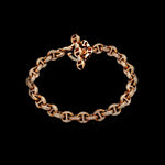 5mm Open-Link™ Bracelet Antiquated in 18K rose gold