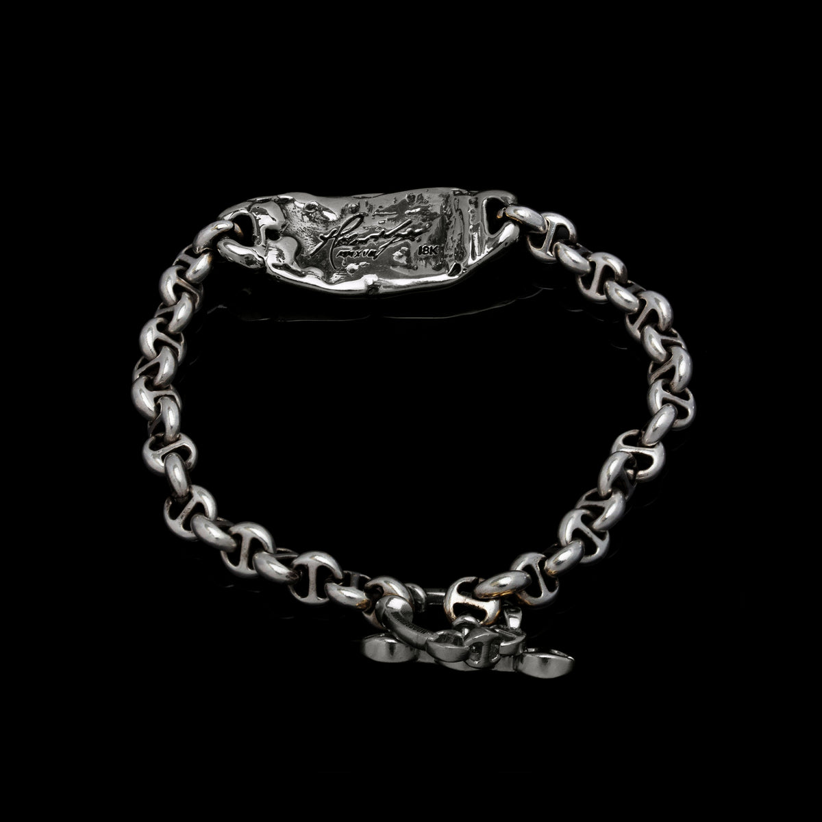 Rgk Sacred Plate Bracelet in sterling silver