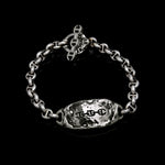 Rgk Sacred Plate Bracelet in sterling silver by HOORSENBUHS®