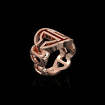 Verloop ring in 18K rose gold