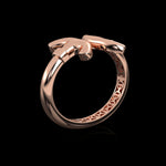Revere Cuff in 18K rose gold, view 2