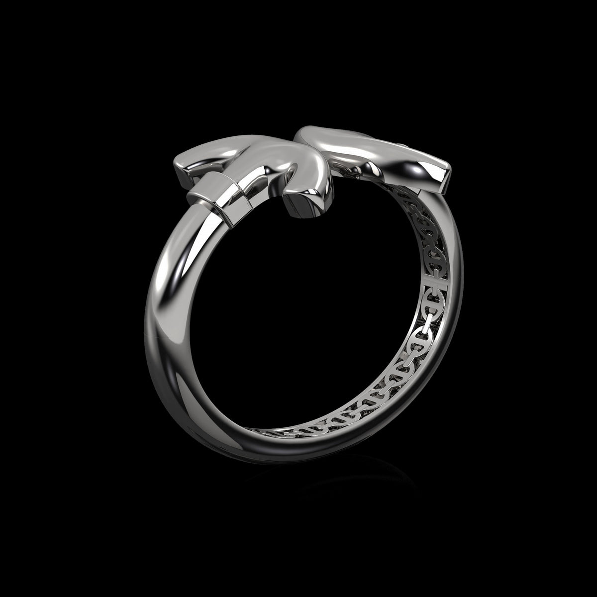 Revere Cuff in sterling silver