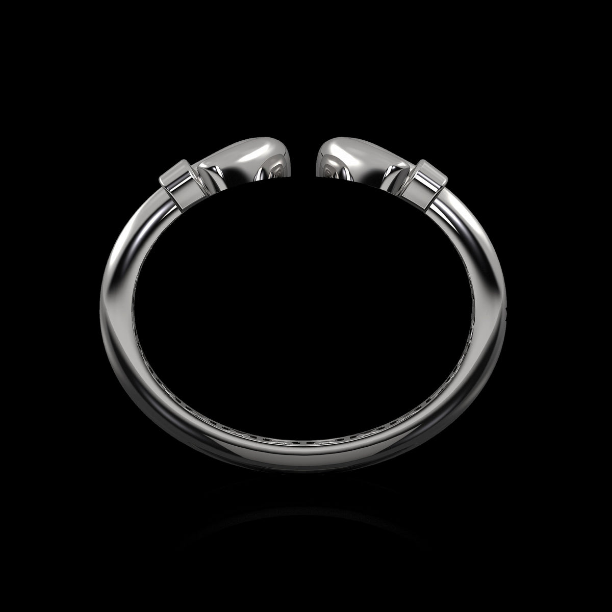 Revere Cuff in sterling silver, view 2