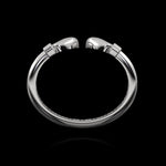 Revere Cuff in 18K white gold, view 3