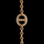 Grand-Link Lariat with Diamonds necklace in 18K gold, view 6