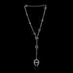 Grand Solo-Link Lariat with Diamonds necklace, view 5