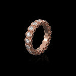 3mm Infinite I Ring in 18K rose gold, view 2
