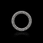 3mm Infinite I Ring in 18K white gold, view 3