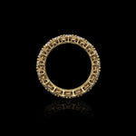 3mm Infinite I Ring in 18K yellow gold, view 2