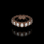 3.5mm Infinite I Ring in 18K rose gold