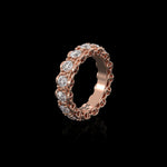 3.5mm Infinite I Ring in 18K rose gold, view 2