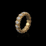 3.5mm Infinite I Ring in 18K yellow gold