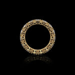 3.5mm Infinite I Ring in 18K yellow gold, view 2