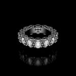 4mm Infinite I Ring in 18K white gold