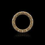 4mm Infinite I Ring in 18K yellow gold, view 2