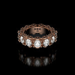 4.5mm Infinite I Ring in 18K rose gold
