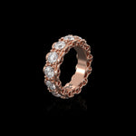 4.5mm Infinite I Ring in 18K rose gold, view 2