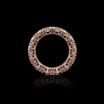 4.5mm Infinite I Ring in 18K rose gold, view 3