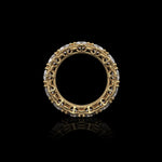 4.5mm Infinite I Ring in 18K yellow gold, view 2