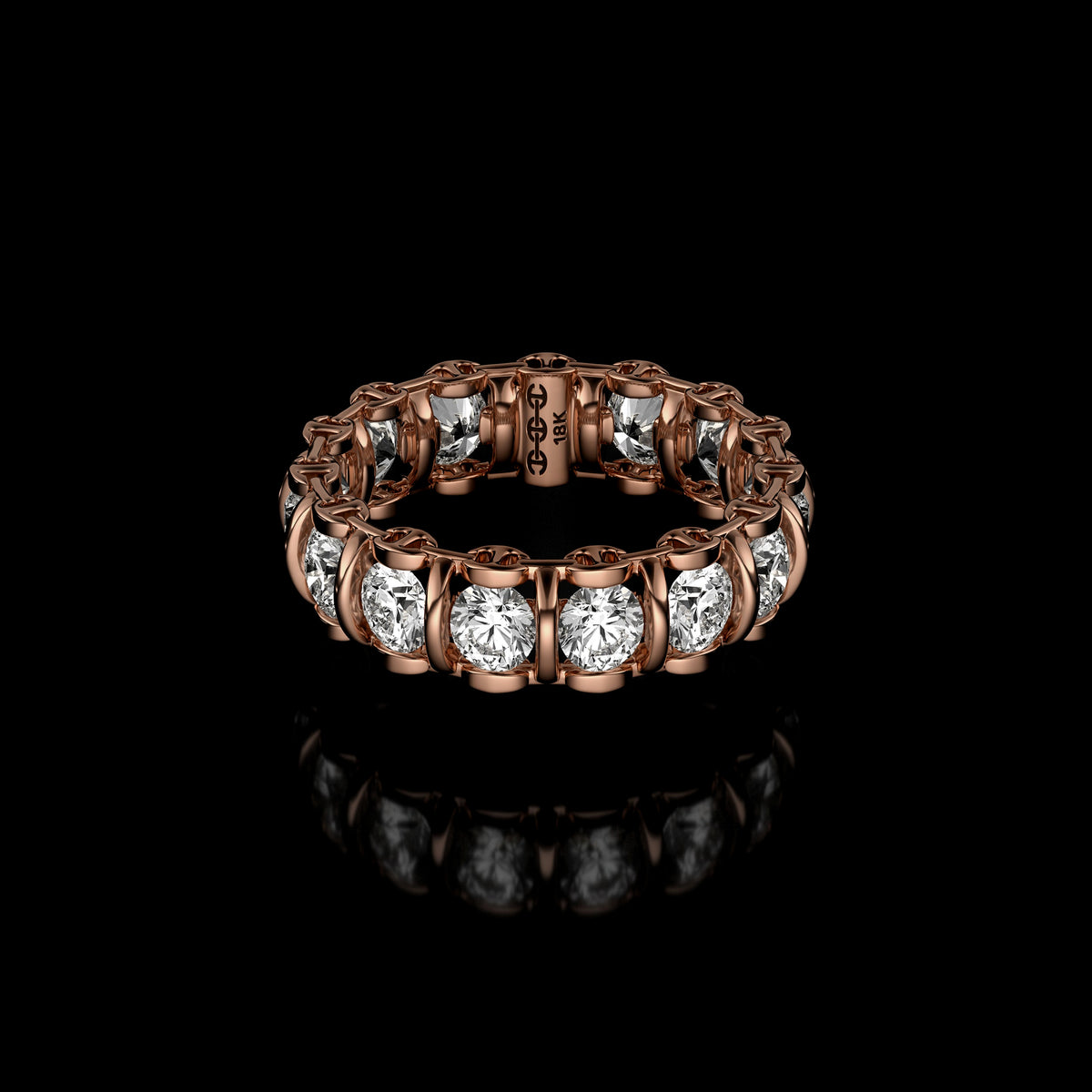 3.5mm Infinite II Ring in 18K rose gold