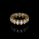 3.5mm Infinite II Ring in 18K yellow gold by HOORSENBUHS®