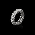 3.5mm Infinite II Ring in 18K white gold, view 2