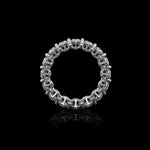 3.5mm Infinite II Ring in 18K white gold, view 3