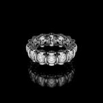 4mm Infinite II Ring in 18K white gold